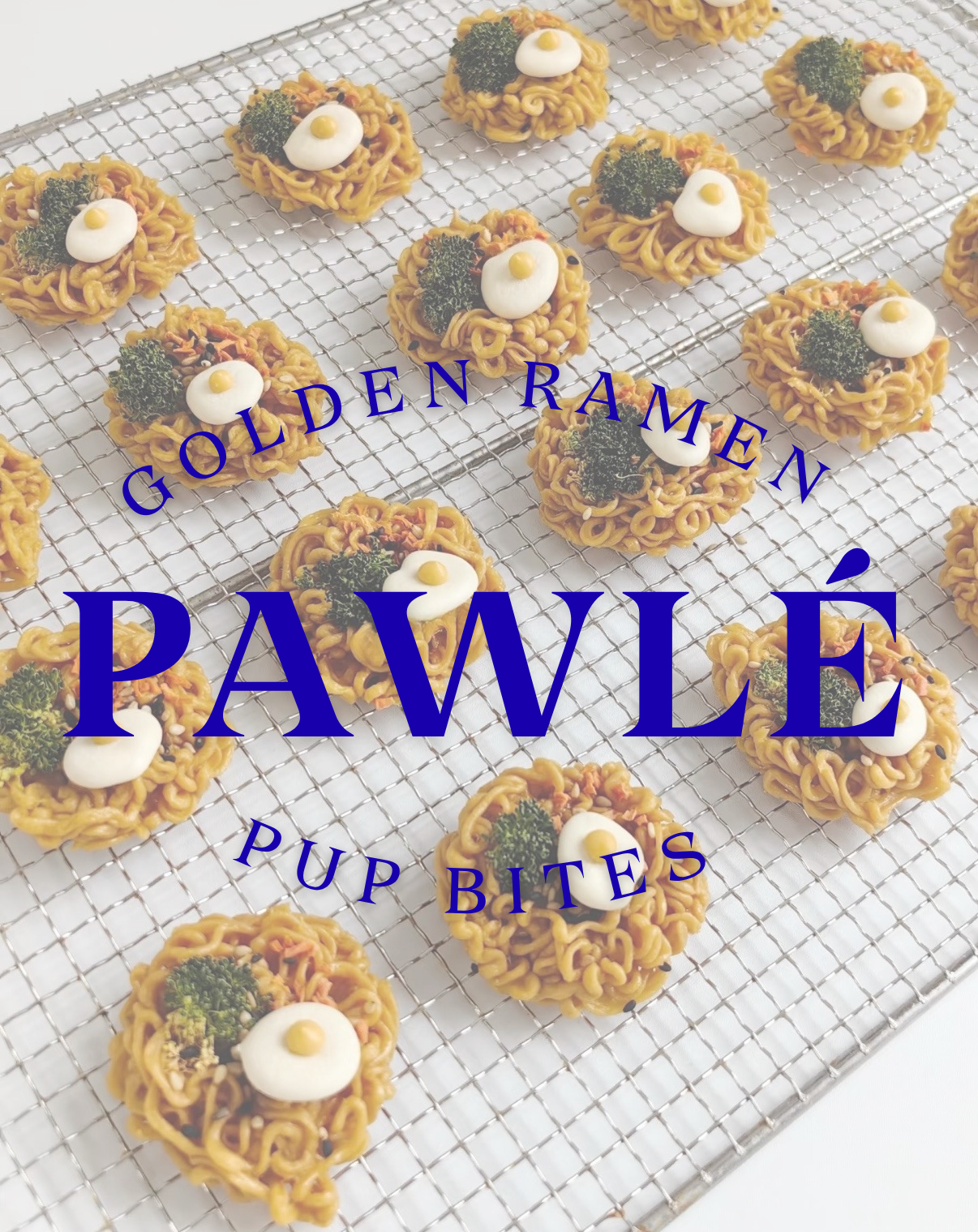 Golden Ramen Pup Bites